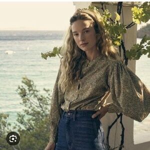 DOEN LIBERTY PRINT BLOUSE